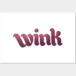 wink Posters and Art